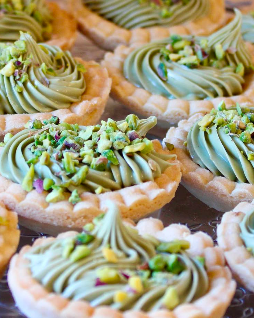 crostatine al pistacchio